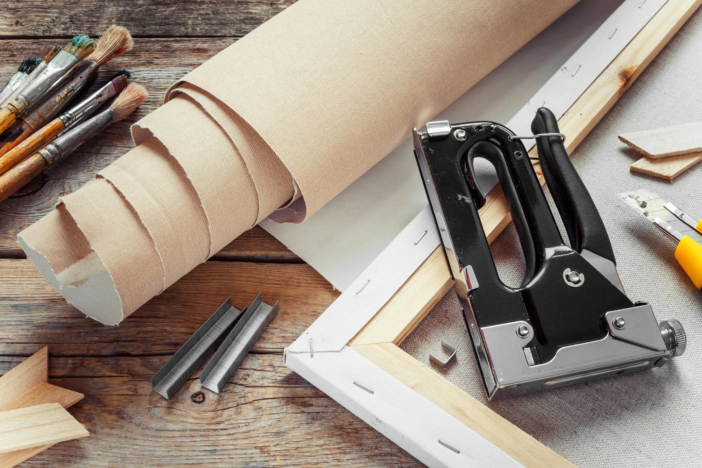 Highland Cow Canvas / Print Framed or Unframed Wall Art Unique multi-color rainbow Scottish cow. Gift for farmer, mom, dad. Farm Art - Colourful wall art by Canvasity Crafts