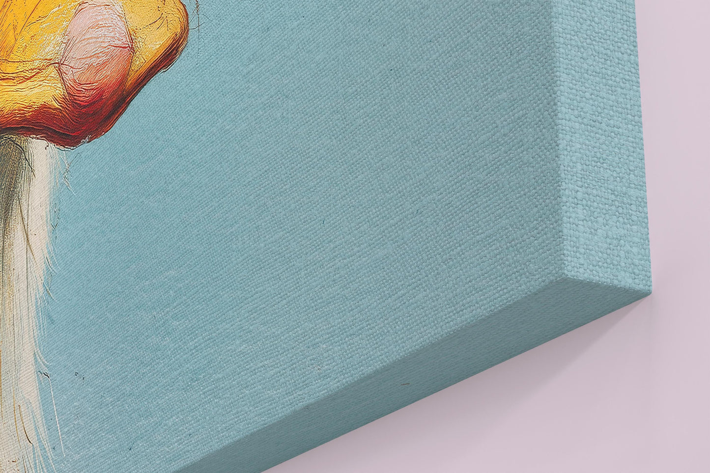 Duck Painting Canvas / Unframed. Vintage Duck Art Print, Funny Bird Portrait, Cute Animal Painting Blue Farm Wall Decor, Farmer Gift Idea - CanvasityCrafts - Free Shipping