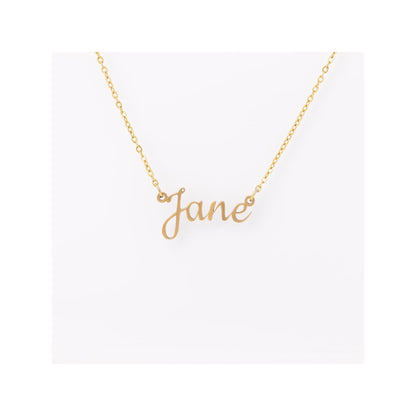 Personalised Beautiful Name Necklace | Gift for Wife, Mum, Grandma or Girlfriend - CanvasityCrafts - Free Shipping