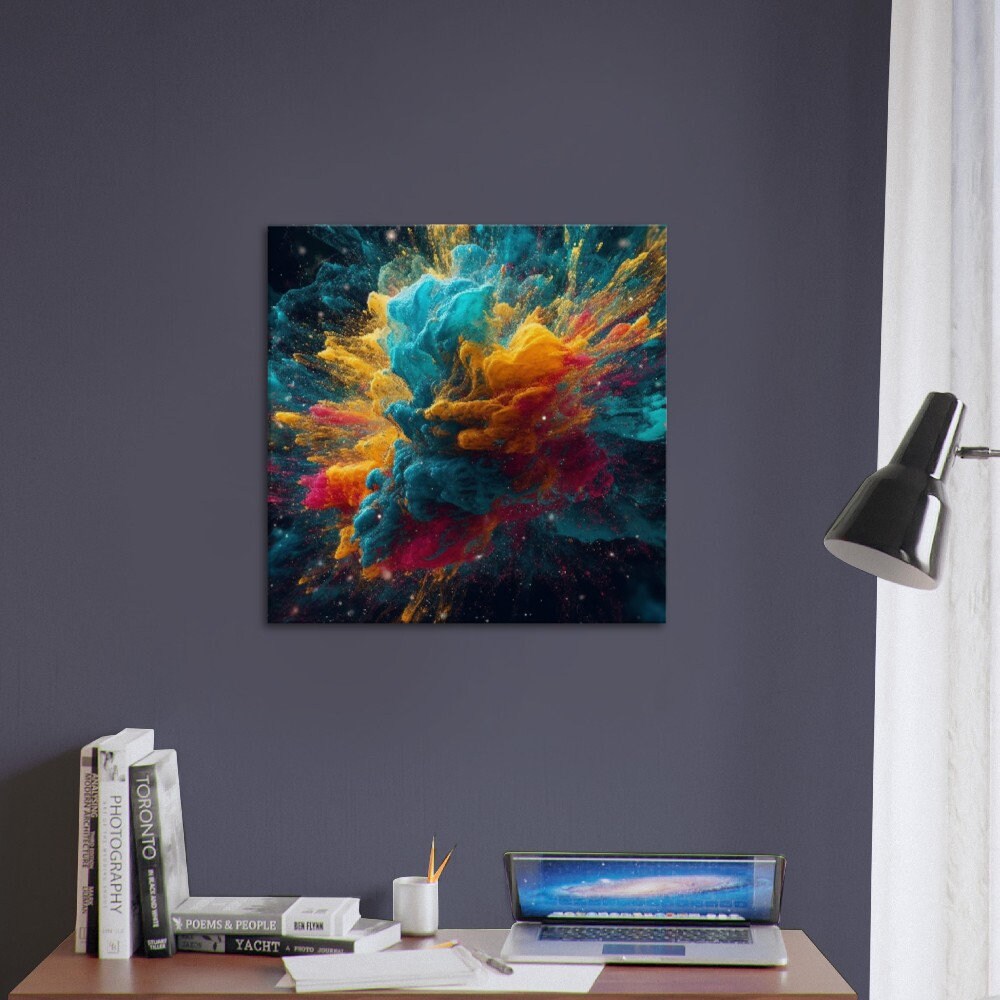 Space Explosion 2 - CanvasityCrafts - Free Shipping