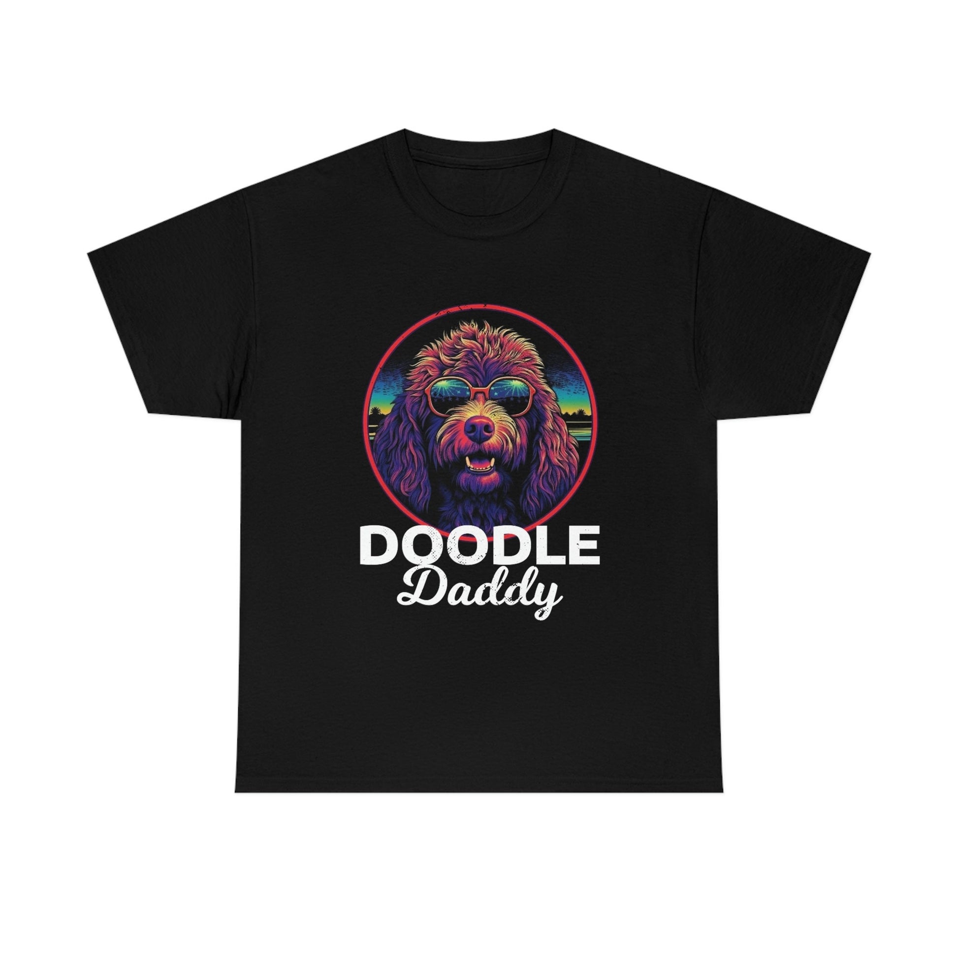 Doodle Daddy TShirt | Funny Labradoodle Dad T-Shirt | Dad Gift | Dog Gift for Father's Day | Goldendoodle Owner short sleeved shirt - CanvasityCrafts - Free Shipping