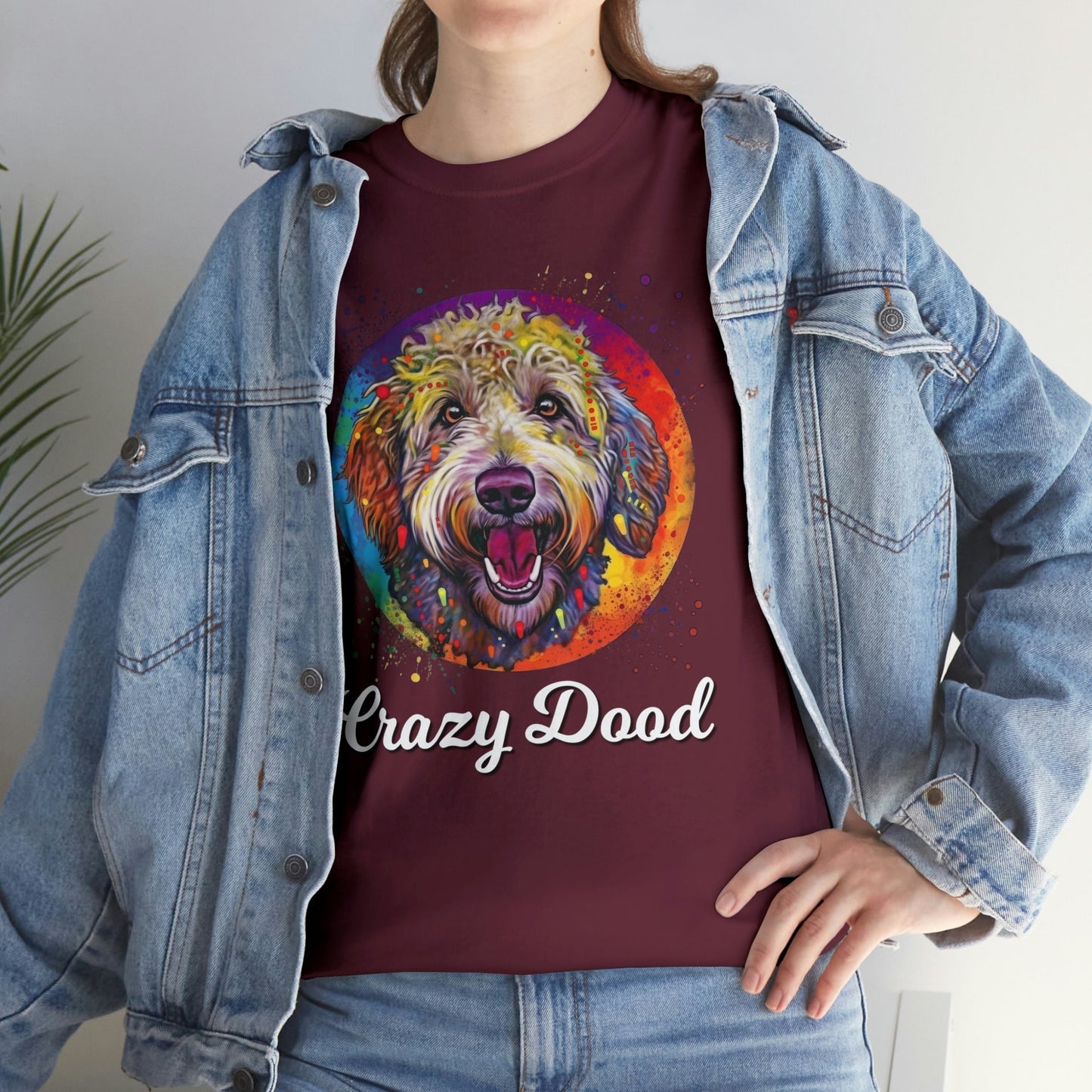 Crazy Dood TShirt - Funny Labradoodle Mom or Dad T-Shirt | Great Gift for Doodle Lovers, Mother's or Father's Day | Goldendoodle Shirt - CanvasityCrafts - Free Shipping